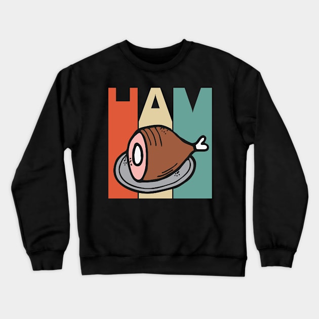 Vintage Ham Crewneck Sweatshirt by GWENT